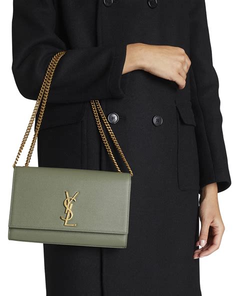 kate monogram ysl rose|SAINT LAURENT Grain De Poudre Medium Monogram Kate .